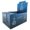 side view of counter top display packaging box for cosmetics