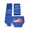 blue counter display box packaging