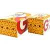 custom food packaging boxes for fried chicken with breathable holes