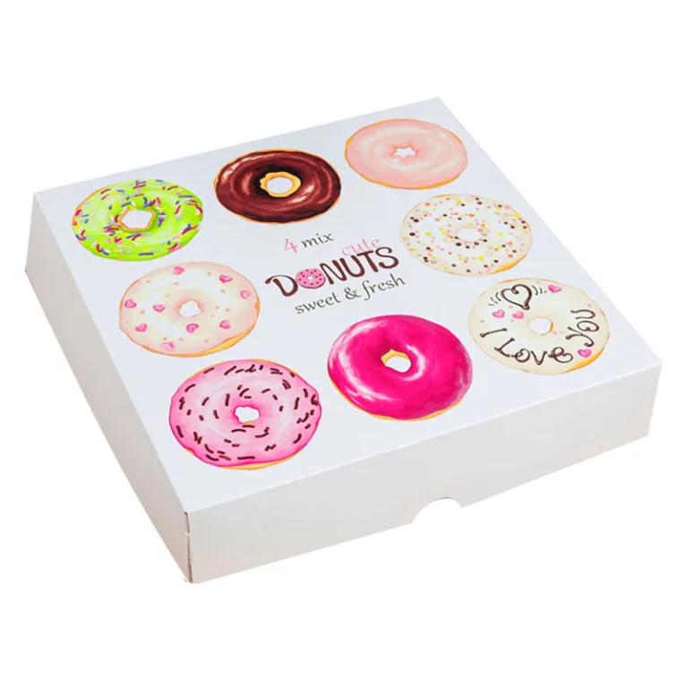 donut packaging box for donuts