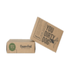 brown kraft soap packaging box with 2 color printing